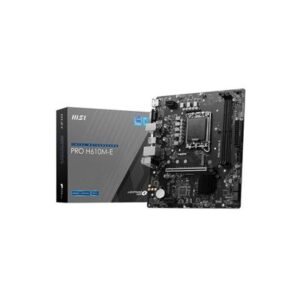 MSI PRO H610M-E (LGA1700) DDR5 Micro-ATX Motherboard – product image