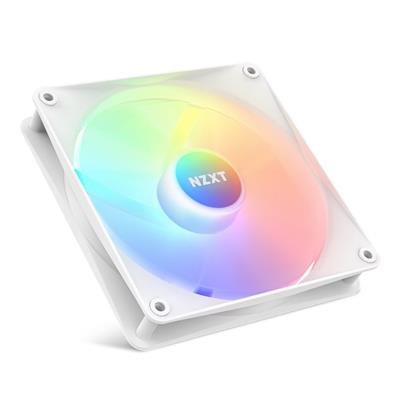 NZXT F140 RGB Core 140mm PWM Fan – White (1‑pack) – product image