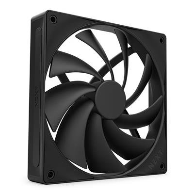 NZXT F140Q 140mm Quiet Airflow PWM Fan - Black – product image