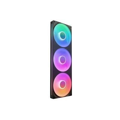NZXT F420 RGB Core 420mm Single‑Frame RGB Fan Unit — Black – product image