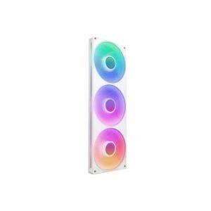 NZXT F420 RGB Core 420mm Single‑Frame RGB Fan Unit – White – product image