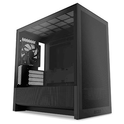 NZXT H3 Flow Micro-ATX Airflow Case — Black – product image