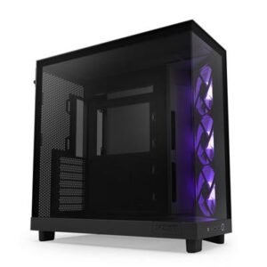 NZXT H6 Flow RGB Mid-Tower Case — Black – product image