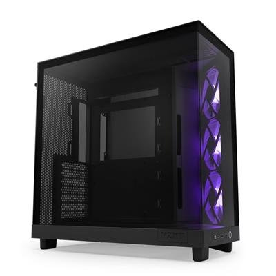 NZXT H6 Flow RGB Mid-Tower Case — Black – product image