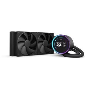 NZXT Kraken Elite 240 Liquid CPU Cooler with 2.72" IPS LCD (Black) – product image