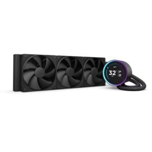 NZXT Kraken Elite 360 AIO Liquid CPU Cooler with 2.72" IPS LCD (Black) – product image