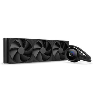 NZXT Kraken Plus 360 360mm AIO CPU Cooler — Black (1.54-inch LCD) – product image