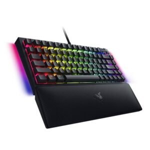 RAZER BlackWidow V4 75% Mechanical Gaming Keyboard (ISO) — Hot‑swappable – product image