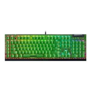 RAZER BlackWidow V4 X Minecraft Edition – Green Switch, US Layout – product image