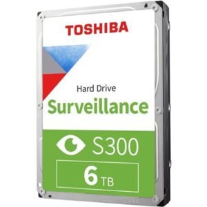 TOSHIBA S300 6TB 3.5-inch SATA III Surveillance HDD – product image