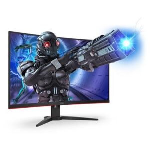 AOC C32G2ZE/BK 31.5in Curved VA Gaming Monitor – 240Hz (FHD) – product image