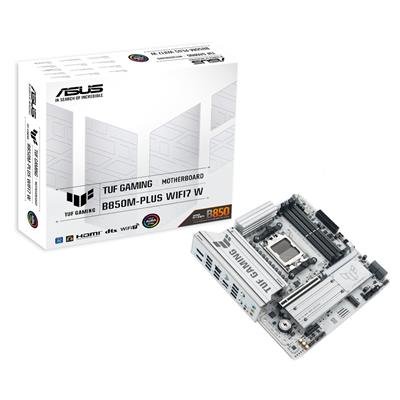 ASUS TUF GAMING B850M-PLUS WIFI7 W – AM5 micro‑ATX motherboard – product image