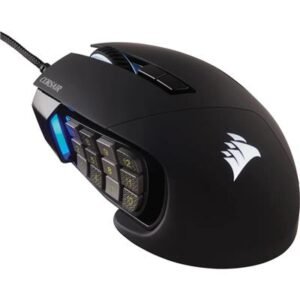 CORSAIR Scimitar RGB Elite Wired Gaming Mouse — Black – product image