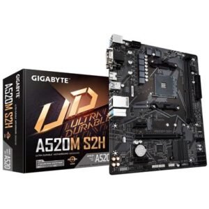 GIGABYTE A520M S2H AM4 Micro-ATX Motherboard – product image
