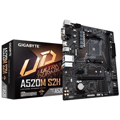 GIGABYTE A520M S2H AM4 Micro-ATX Motherboard – product image