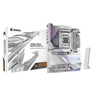 GIGABYTE X870E AORUS MASTER X3D ICE AM5 ATX Motherboard – product image