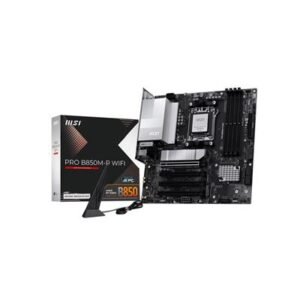 MSI PRO B850M-P WIFI AM5 Micro-ATX Motherboard (B850, DDR5, Wi‑Fi 7) – product image