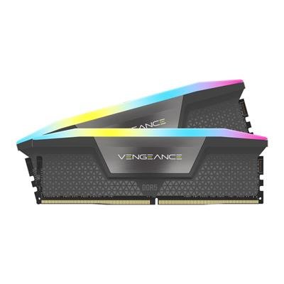 CORSAIR VENGEANCE RGB DDR5-6000 64GB (2x32GB) Grey - CMH64GX5M2B6000Z30 – product image 1