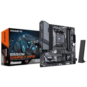 GIGABYTE B550M GAMING X WIFI6 Micro‑ATX Motherboard (AM4, B550) – product image