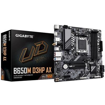 GIGABYTE B650M D3HP AX (AM5) Micro-ATX Motherboard — DDR5, Wi‑Fi 6E, 2.5GbE – product image 1