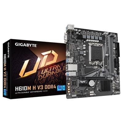 GIGABYTE H610M H V3 DDR4 LGA1700 Micro-ATX Motherboard – product image 1