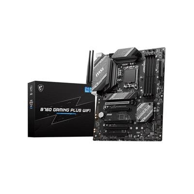 MSI B760 GAMING PLUS WIFI LGA 1700 ATX Motherboard (DDR5) – product image 1