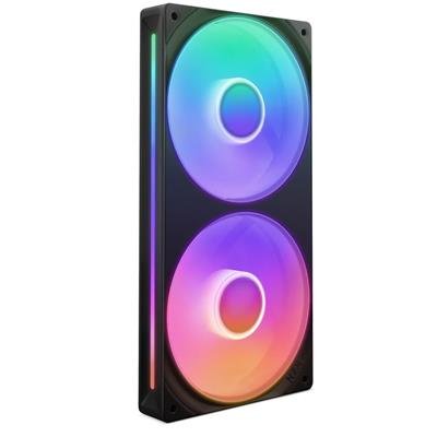 NZXT F240 RGB Core 240mm Dual-Fan RGB Unit (Black) – product image 1